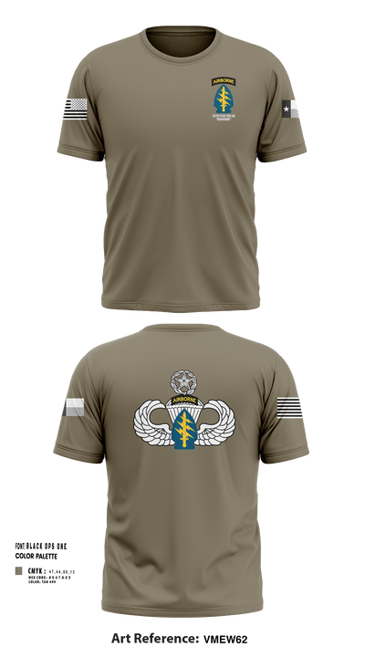 197th STSC (SO)(A) 32760162 Short Sleeve Performance Shirt - 5