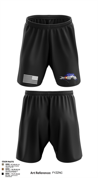 Athletic Shorts With Pockets, USS Colorado, Navy, Teamtime, Team time, sublimation, custom sports apparel, team uniforms, spirit wear, spiritwear, sports uniforms, custom shirts, team store, custom team store, fundraiser sports, apparel fundraiser