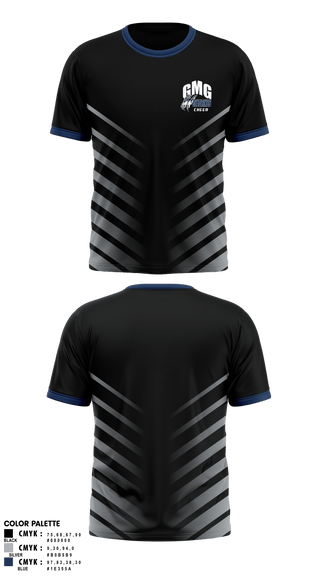 Short Sleeve Performance Shirt, GMG Senior High School Cheer, Cheer, Teamtime, Team time, sublimation, custom sports apparel, team uniforms, spirit wear, spiritwear, sports uniforms, custom shirts, team store, custom team store, fundraiser sports, apparel fundraiser