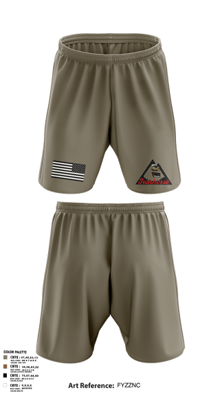 Athletic Shorts With Pockets, Bco 1-189th, Army, Teamtime, Team time, sublimation, custom sports apparel, team uniforms, spirit wear, spiritwear, sports uniforms, custom shirts, team store, custom team store, fundraiser sports, apparel fundraiser