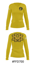 Mount Hebron High School Tennis 87801996 Women's Long Sleeve V-neck Shirt - 20