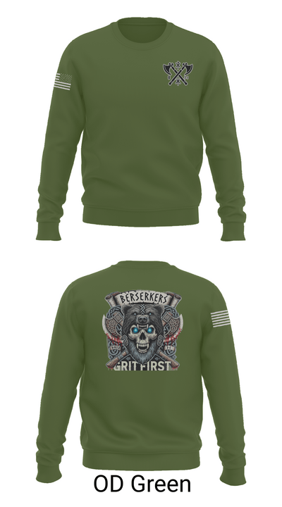 Baker 3-509th 3rd Plt 1st squad 60073036 Crew Neck Sweatshirt - 45