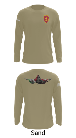 Long Sleeve Performance Shirt, 25th ID, Army, Teamtime, Team time, sublimation, custom sports apparel, team uniforms, spirit wear, spiritwear, sports uniforms, custom shirts, team store, custom team store, fundraiser sports, apparel fundraiser