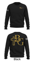 Bishop Garrigan Catholic Junior High School Track 2233966 Crew Neck Sweatshirt - 9
