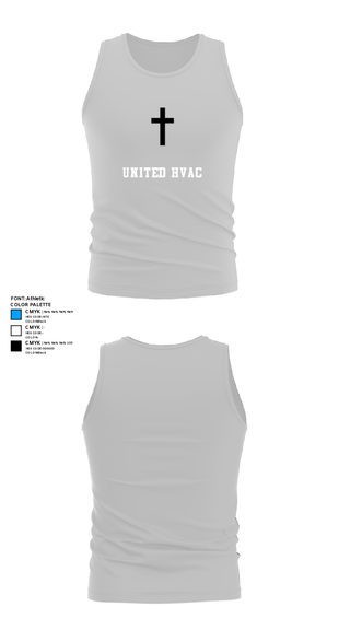 Tank Top, united hvac, , Teamtime, Team time, sublimation, custom sports apparel, team uniforms, spirit wear, spiritwear, sports uniforms, custom shirts, team store, custom team store, fundraiser sports, apparel fundraiser