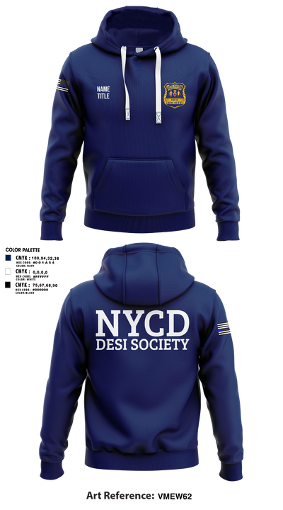 NYCD DESI SOCIETY 34062246 Hoodie - 118