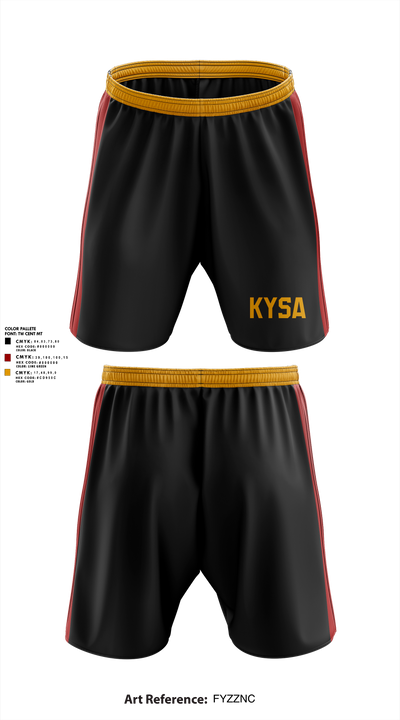 KYSA 88551364 Athletic Shorts With Pockets - 1