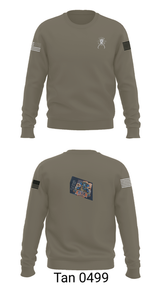 Crew Neck Sweatshirt, TITAN BN, Army, Teamtime, Team time, sublimation, custom sports apparel, team uniforms, spirit wear, spiritwear, sports uniforms, custom shirts, team store, custom team store, fundraiser sports, apparel fundraiser