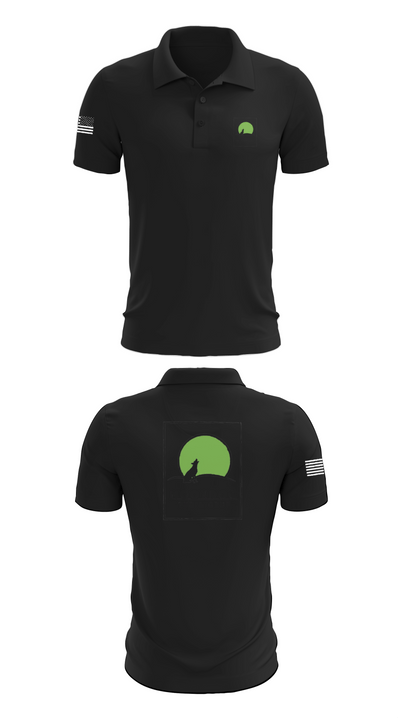 Moondog pub and grub 52756247 Short Sleeve Performance Polo - 28