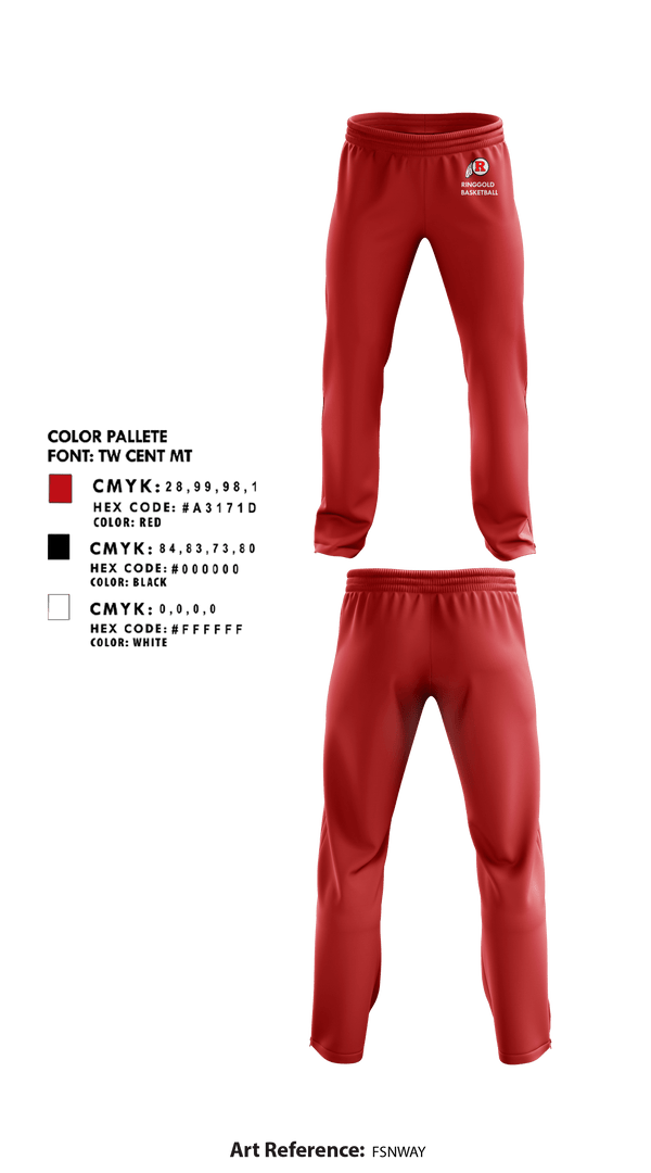 Sweatpants, Ringgold High School Basketball, Men's Basketball, Teamtime, Team time, sublimation, custom sports apparel, team uniforms, spirit wear, spiritwear, sports uniforms, custom shirts, team store, custom team store, fundraiser sports, apparel fundraiser