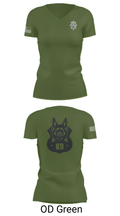 Sherwood Foresters 95108079 Women's Short Sleeve V-neck Shirt - 48