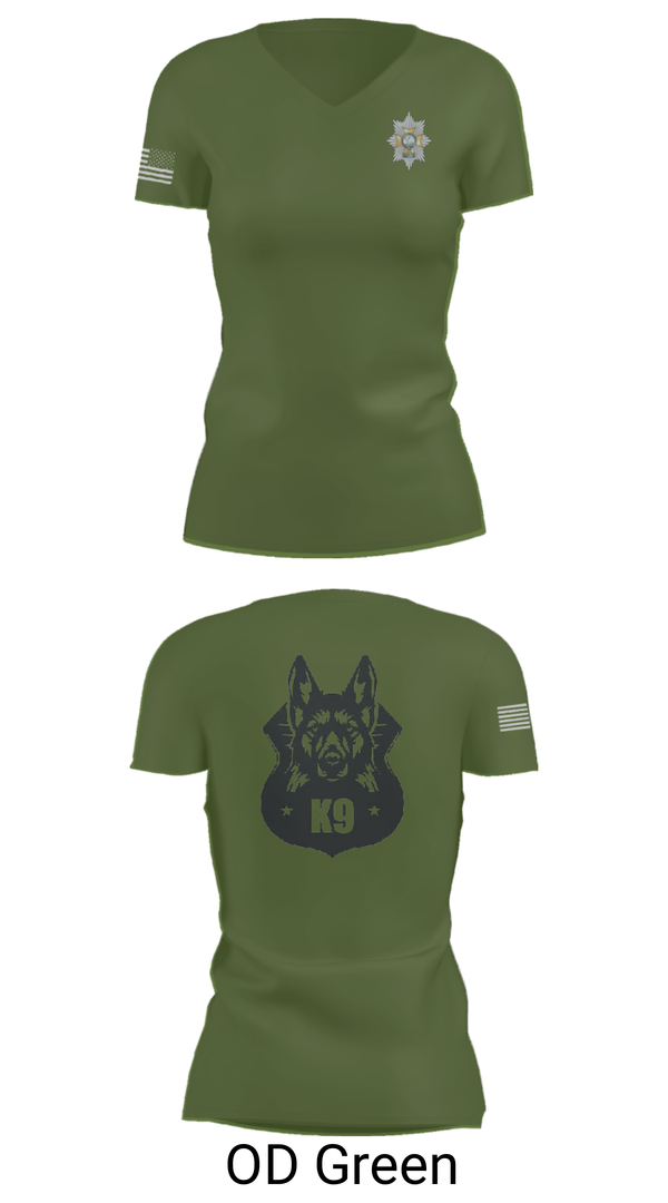 Women's Short Sleeve Vneck Shirt, Sherwood Foresters, Army, Teamtime, Team time, sublimation, custom sports apparel, team uniforms, spirit wear, spiritwear, sports uniforms, custom shirts, team store, custom team store, fundraiser sports, apparel fundraiser