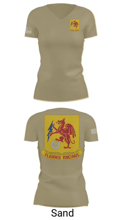 2nd Chemical Battalion 67999442 Women's Short Sleeve V-neck Shirt - 88