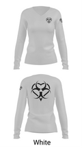 HazMat Helpers LLC 83435618 Women's Long Sleeve V-neck Shirt -1 16