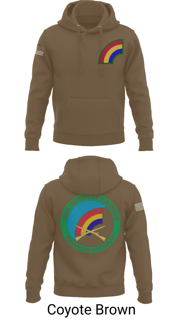 Hoodie, 42nd ID, Army, Teamtime, Team time, sublimation, custom sports apparel, team uniforms, spirit wear, spiritwear, sports uniforms, custom shirts, team store, custom team store, fundraiser sports, apparel fundraiser