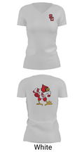 Scott County High School Golf 53136036 Women's Short Sleeve V-neck Shirt - 19