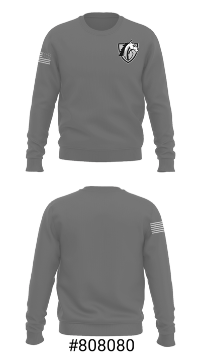 Meade High School Baseball 78796681 Crew Neck Sweatshirt - 16