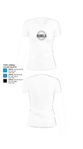 REBLES 71194582 Women's Short Sleeve V-neck Shirt - 18