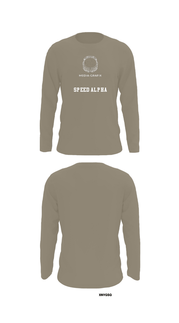 Long Sleeve Performance Shirt, Speed Alpha, Navy, Teamtime, Team time, sublimation, custom sports apparel, team uniforms, spirit wear, spiritwear, sports uniforms, custom shirts, team store, custom team store, fundraiser sports, apparel fundraiser