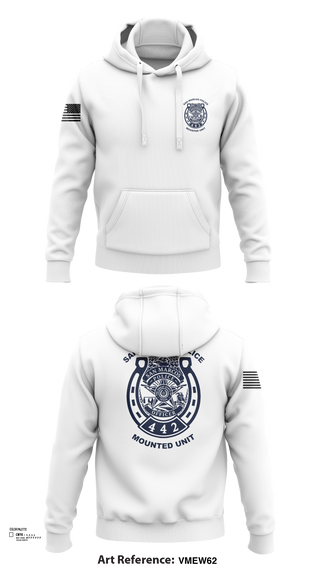 Hoodie, San Marcos Police Mounted Unit, , Teamtime, Team time, sublimation, custom sports apparel, team uniforms, spirit wear, spiritwear, sports uniforms, custom shirts, team store, custom team store, fundraiser sports, apparel fundraiser