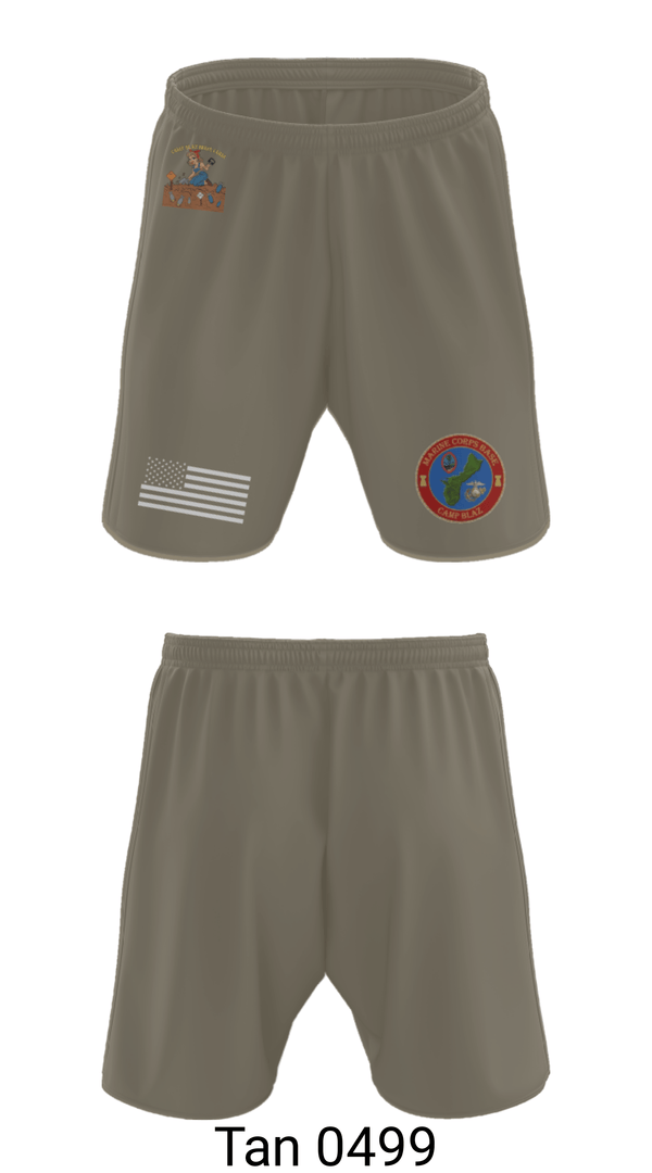 Athletic Shorts With Pockets, MCB Camp Blaz Ordnance, Marines, Teamtime, Team time, sublimation, custom sports apparel, team uniforms, spirit wear, spiritwear, sports uniforms, custom shirts, team store, custom team store, fundraiser sports, apparel fundraiser