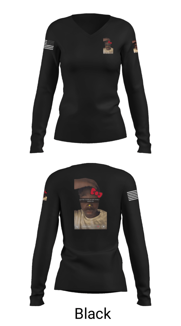 Women's Long Sleeve Vneck Shirt, Erwin football club, Men's Soccer, Teamtime, Team time, sublimation, custom sports apparel, team uniforms, spirit wear, spiritwear, sports uniforms, custom shirts, team store, custom team store, fundraiser sports, apparel fundraiser
