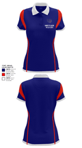 Sandy Plains Wild Cats 2674052 Women's Short Sleeve Performance Polo  - 34