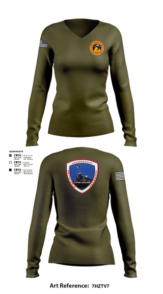 Womens Long Sleeve Vneck Shirt, Lancaster County Young Marines, Marines, Teamtime, Team time, sublimation, custom sports apparel, team uniforms, spirit wear, spiritwear, sports uniforms, custom shirts, team store, custom team store, fundraiser sports, apparel fundraiser
