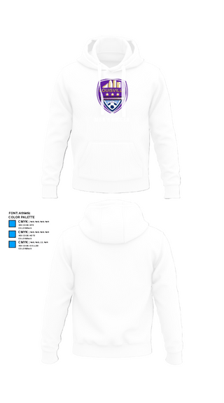 Hoodie, Louisville Rising Star, Men's Soccer, Teamtime, Team time, sublimation, custom sports apparel, team uniforms, spirit wear, spiritwear, sports uniforms, custom shirts, team store, custom team store, fundraiser sports, apparel fundraiser