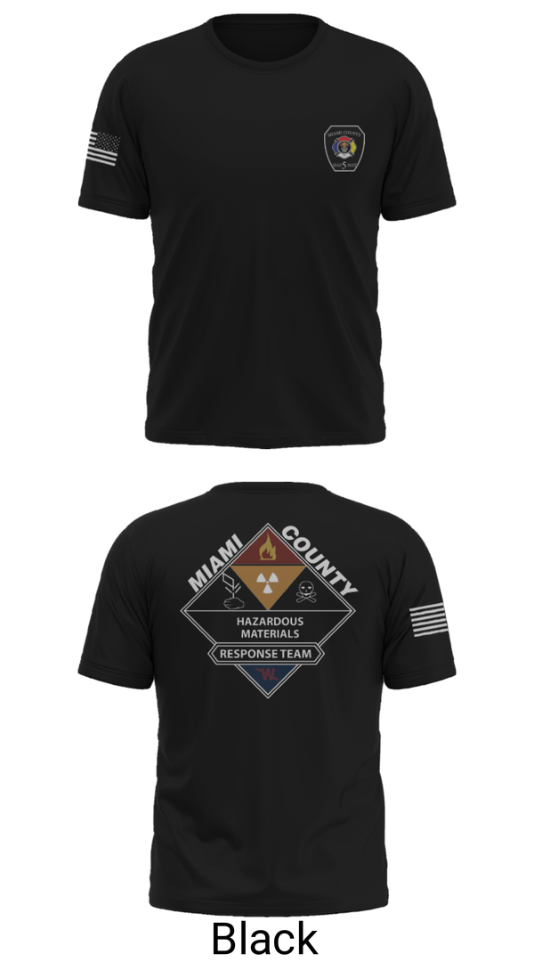 Old School Cotton Feel Shirt, Miami County Hazmat, , Teamtime, Team time, sublimation, custom sports apparel, team uniforms, spirit wear, spiritwear, sports uniforms, custom shirts, team store, custom team store, fundraiser sports, apparel fundraiser