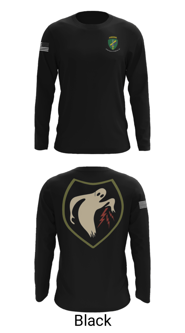 Long Sleeve Performance Shirt, 325th Tactical PSYOP Co. (A), Army, Teamtime, Team time, sublimation, custom sports apparel, team uniforms, spirit wear, spiritwear, sports uniforms, custom shirts, team store, custom team store, fundraiser sports, apparel fundraiser