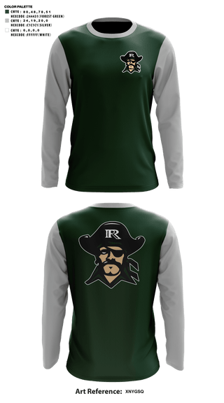 Long Sleeve Shooting Shirt, Reynolds High School Basketball, Men's Basketball, Teamtime, Team time, sublimation, custom sports apparel, team uniforms, spirit wear, spiritwear, sports uniforms, custom shirts, team store, custom team store, fundraiser sports, apparel fundraiser