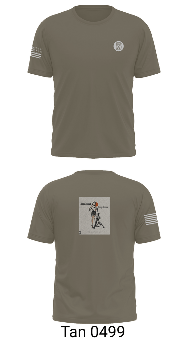 Old School Cotton Feel Shirt, a-co 2-2in 3/10, Army, Teamtime, Team time, sublimation, custom sports apparel, team uniforms, spirit wear, spiritwear, sports uniforms, custom shirts, team store, custom team store, fundraiser sports, apparel fundraiser