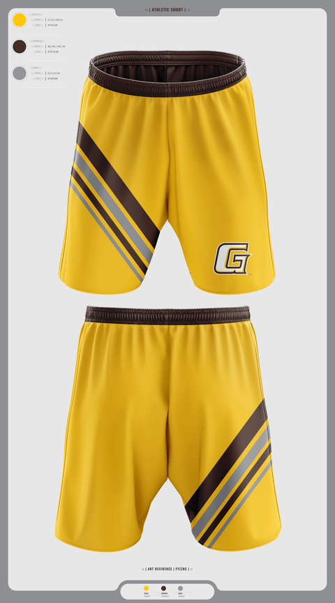 Athletic Shorts With Pockets, Garden City Broncbusters, Golf, Teamtime, Team time, sublimation, custom sports apparel, team uniforms, spirit wear, spiritwear, sports uniforms, custom shirts, team store, custom team store, fundraiser sports, apparel fundraiser