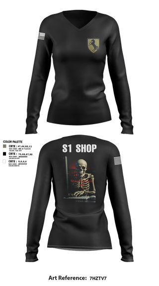Womens Long Sleeve Vneck Shirt, 1/11 acr, Army, Teamtime, Team time, sublimation, custom sports apparel, team uniforms, spirit wear, spiritwear, sports uniforms, custom shirts, team store, custom team store, fundraiser sports, apparel fundraiser