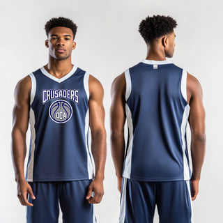 Mens Basketball Jersey, Ohio Christian Academy, Men's Basketball, Teamtime, Team time, sublimation, custom sports apparel, team uniforms, spirit wear, spiritwear, sports uniforms, custom shirts, team store, custom team store, fundraiser sports, apparel fundraiser