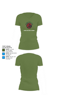 Madras High School Swimming 75031582 Women's Short Sleeve V-neck Shirt - 18
