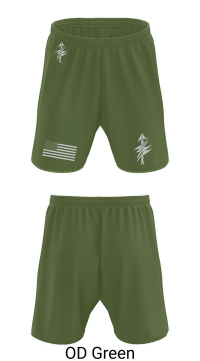 3rd Battalion 2nd Marines Scout Sniper Platoon 1879947 Athletic Shorts With Pockets - 49