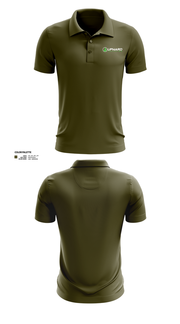 Short Sleeve Performance Polo, Upward Trucking, , Teamtime, Team time, sublimation, custom sports apparel, team uniforms, spirit wear, spiritwear, sports uniforms, custom shirts, team store, custom team store, fundraiser sports, apparel fundraiser