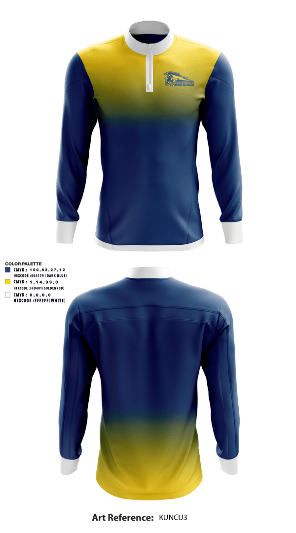 Quarter Zip Jacket, Mustangs, Bowling, Teamtime, Team time, sublimation, custom sports apparel, team uniforms, spirit wear, spiritwear, sports uniforms, custom shirts, team store, custom team store, fundraiser sports, apparel fundraiser