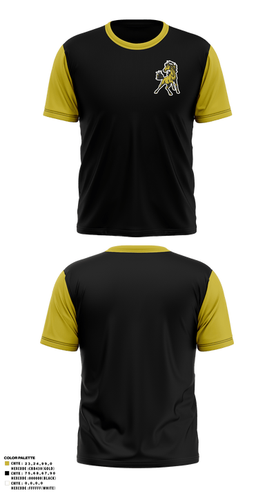 Lynchburg-Clay High School Band 2143586 Short Sleeve Performance Shirt - 41
