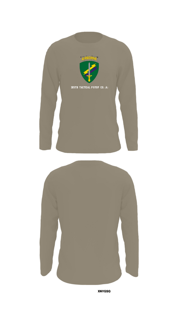 Long Sleeve Performance Shirt, 325th Tactical PSYOP Co. (A), Army, Teamtime, Team time, sublimation, custom sports apparel, team uniforms, spirit wear, spiritwear, sports uniforms, custom shirts, team store, custom team store, fundraiser sports, apparel fundraiser