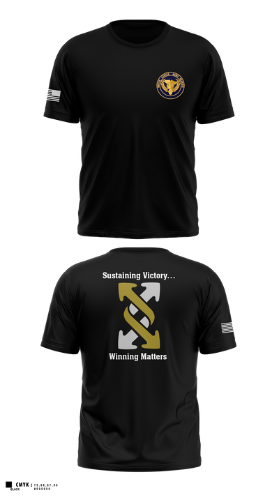 143rd ESC 13451514 Short Sleeve Performance Shirt - 1