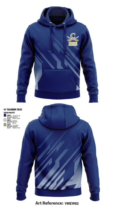 Calhoun Academy Basketball 84026055 Hoodie - 1