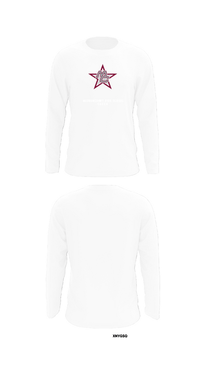 Madison County High School Cheer 81656370 Long Sleeve Performance Shirt - 8