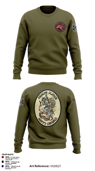 Crew Neck Sweatshirt, Marine Wing Support Squadron 473, Marines, Teamtime, Team time, sublimation, custom sports apparel, team uniforms, spirit wear, spiritwear, sports uniforms, custom shirts, team store, custom team store, fundraiser sports, apparel fundraiser