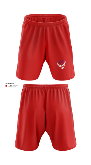 Athletic Shorts With Pockets, TX-794, Air Force, Teamtime, Team time, sublimation, custom sports apparel, team uniforms, spirit wear, spiritwear, sports uniforms, custom shirts, team store, custom team store, fundraiser sports, apparel fundraiser