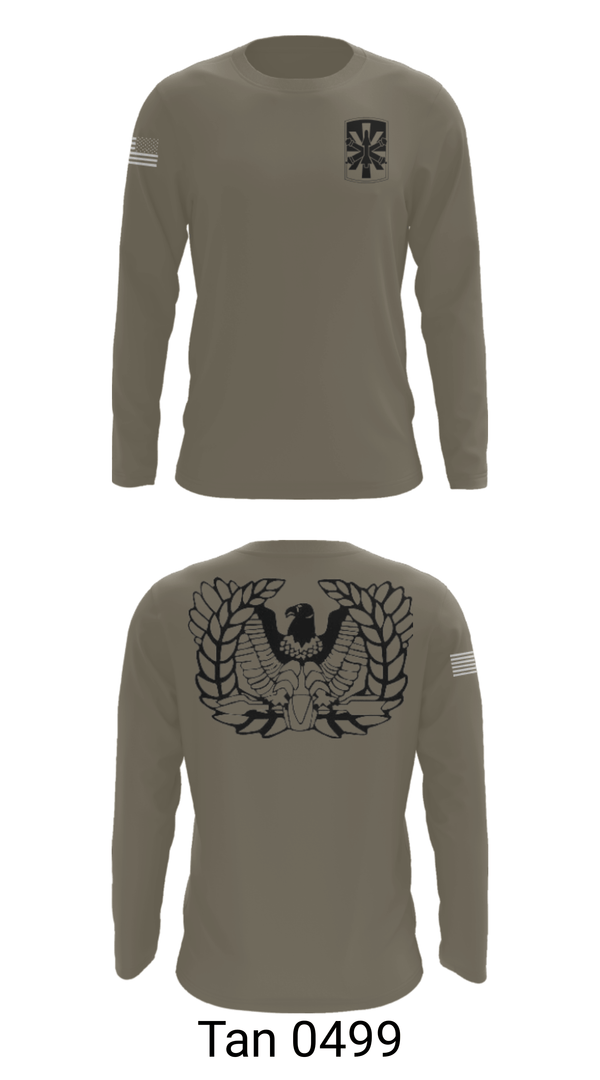 Long Sleeve Performance Shirt, 2/43 ADA, Army, Teamtime, Team time, sublimation, custom sports apparel, team uniforms, spirit wear, spiritwear, sports uniforms, custom shirts, team store, custom team store, fundraiser sports, apparel fundraiser