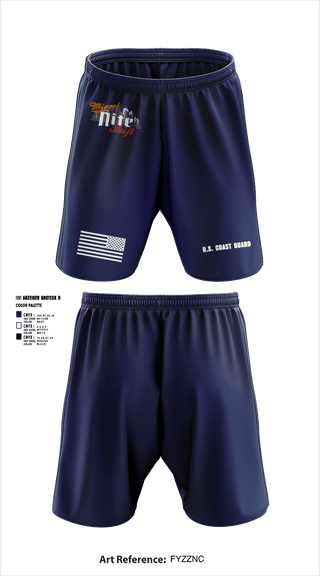 Athletic Shorts With Pockets, Air Station Miami, Coast Guard, Teamtime, Team time, sublimation, custom sports apparel, team uniforms, spirit wear, spiritwear, sports uniforms, custom shirts, team store, custom team store, fundraiser sports, apparel fundraiser