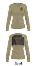 FMS Moore 83066116 Women's Long Sleeve V-neck Shirt -1 97